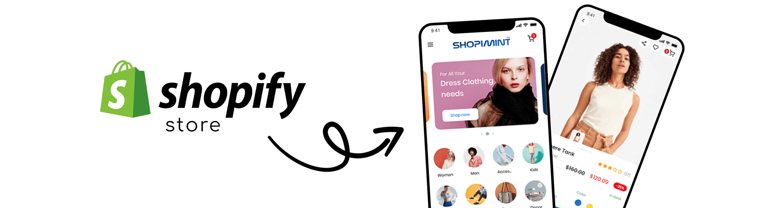 Everything you need to create an eCommerce mobile shopping app.