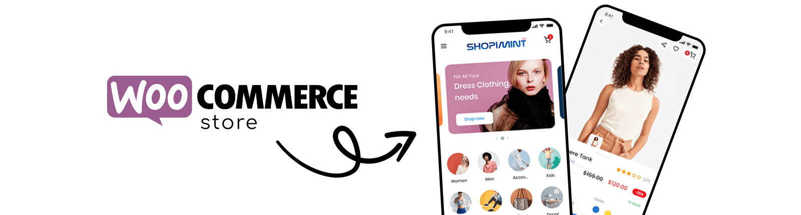 Everything you need to create an eCommerce mobile shopping app.